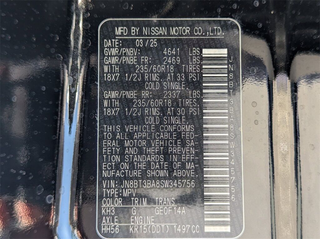 2025 Nissan Rogue SV Kennesaw GA