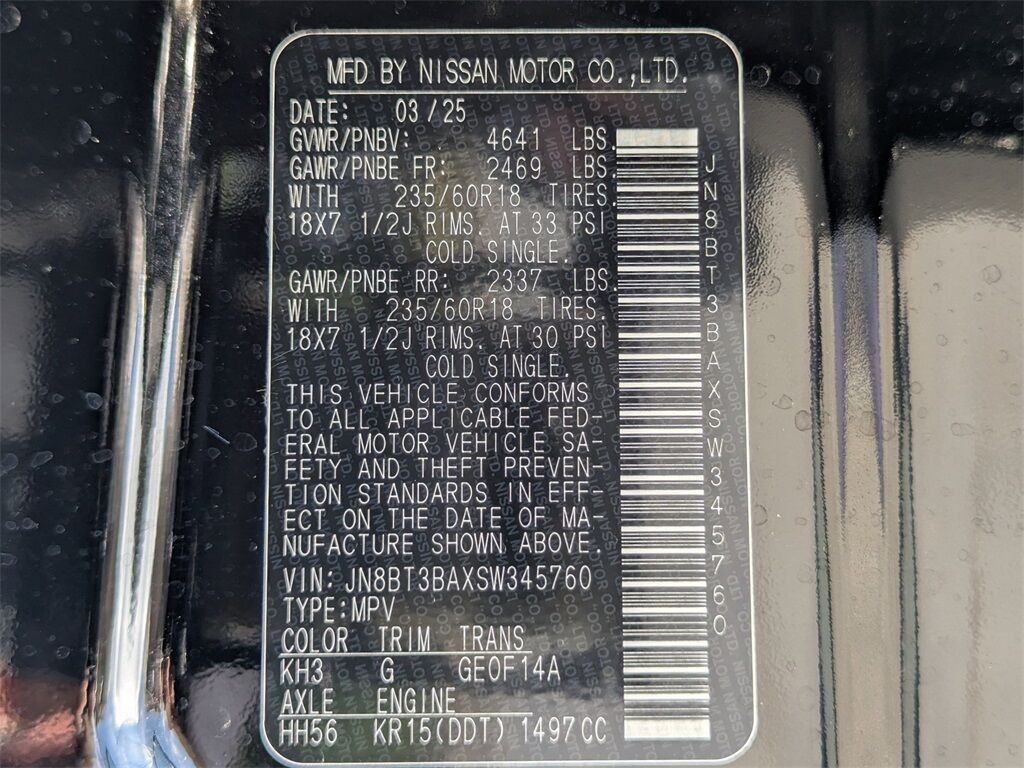 2025 Nissan Rogue SV Kennesaw GA