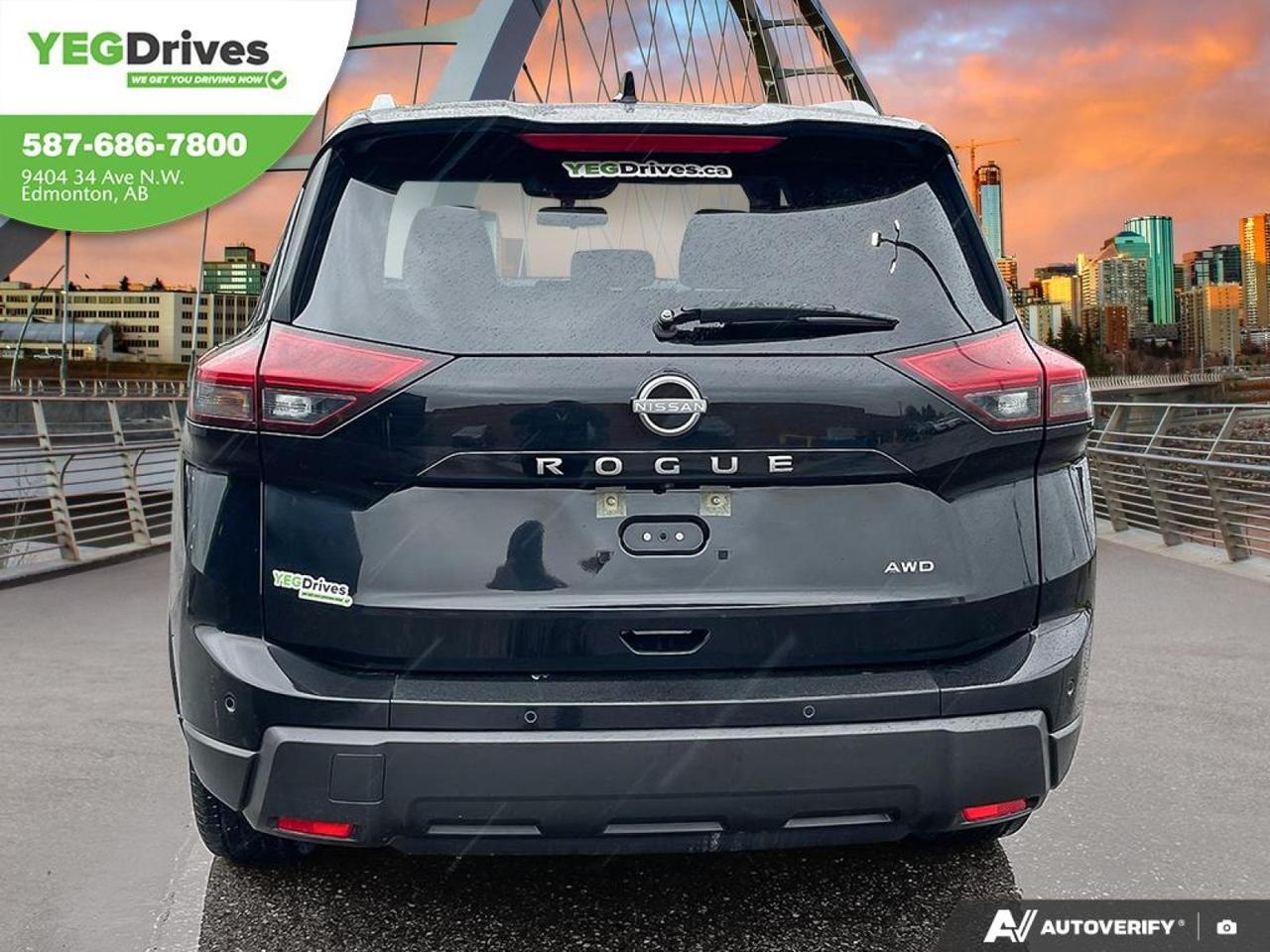 2025 Nissan Rogue SV Moonroof Edmonton AB