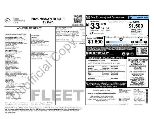 2025 Nissan Rogue SV Raleigh NC