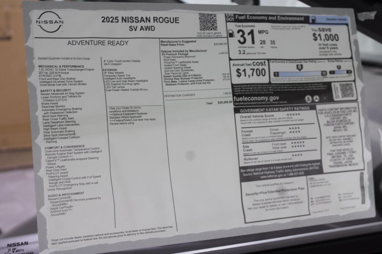 2025 Nissan Rogue SV Manassas VA