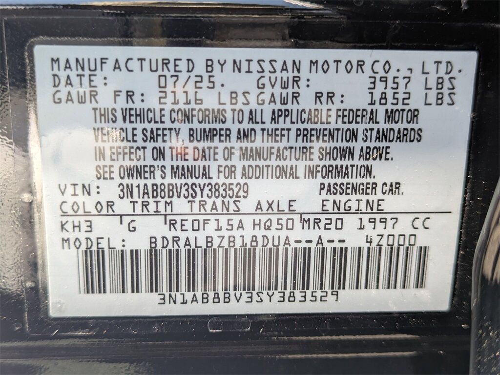 2025 Nissan Sentra S Kennesaw GA
