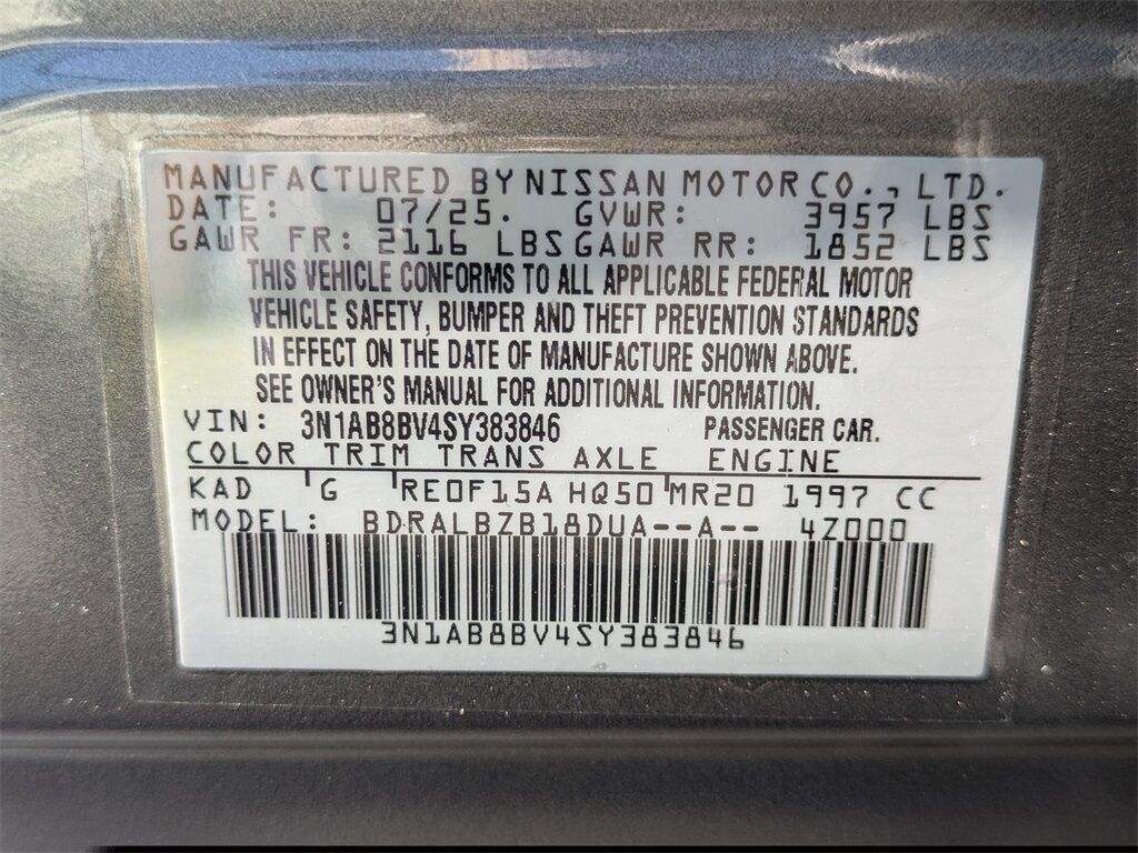 2025 Nissan Sentra S Kennesaw GA