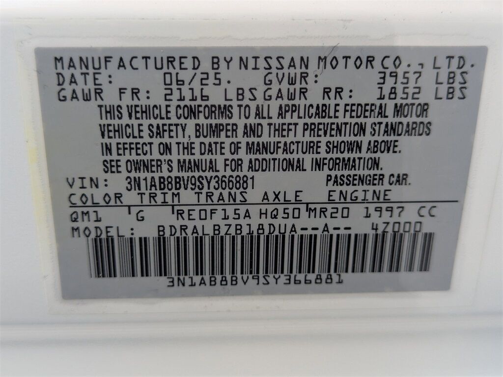 2025 Nissan Sentra S Kennesaw GA