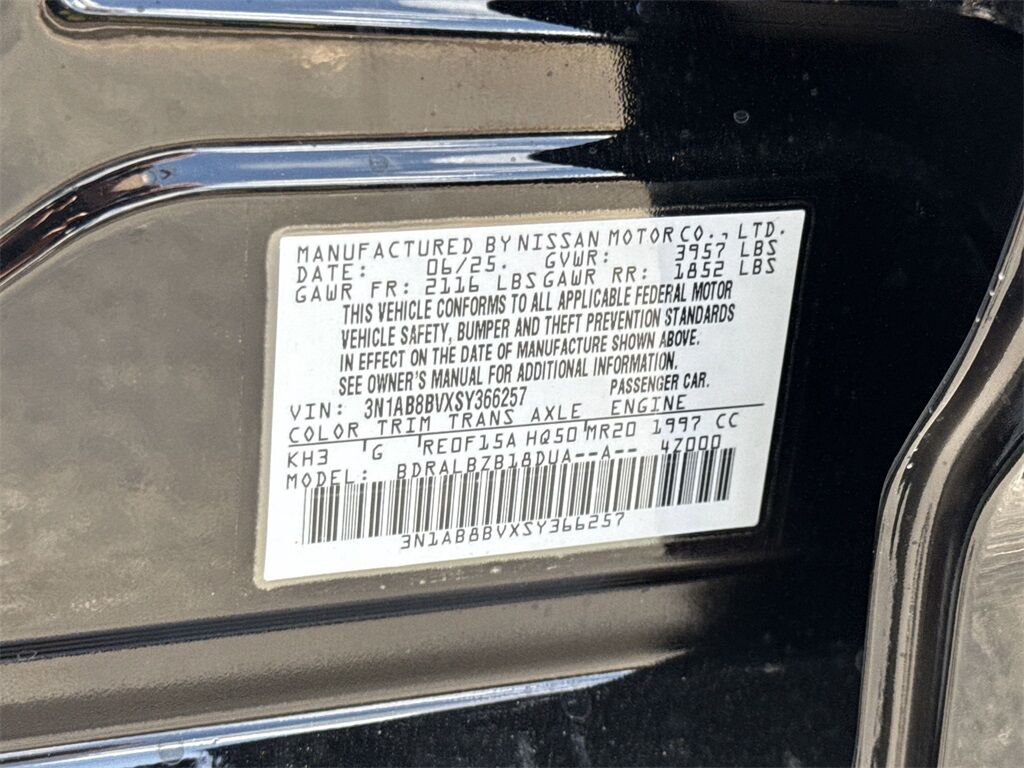 2025 Nissan Sentra S Kennesaw GA