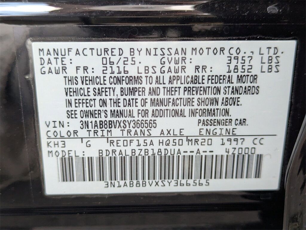 2025 Nissan Sentra S Kennesaw GA