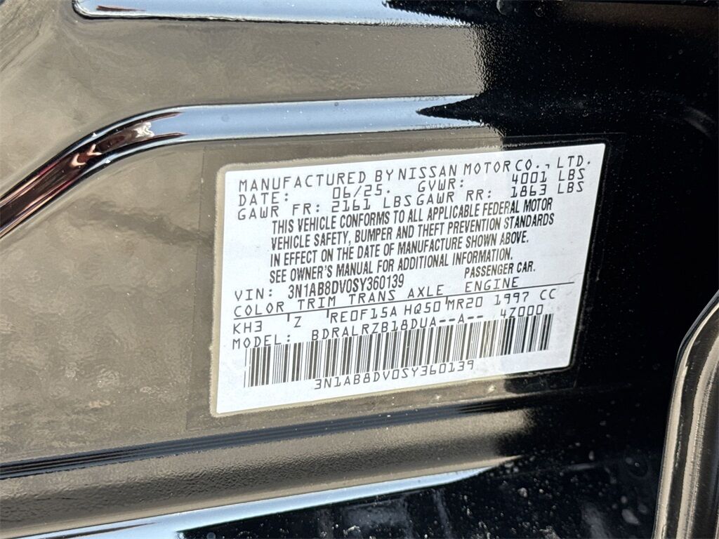 2025 Nissan Sentra SR Kennesaw GA