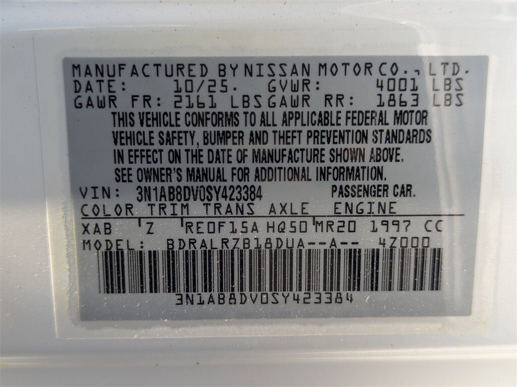 2025 Nissan Sentra SR Kennesaw GA