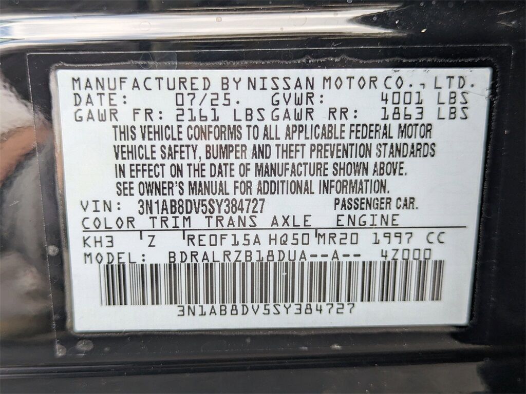 2025 Nissan Sentra SR Kennesaw GA