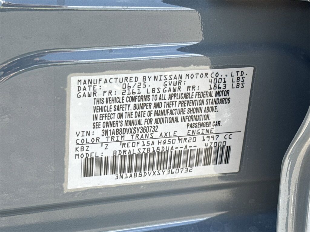 2025 Nissan Sentra SR Kennesaw GA