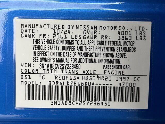 2025 Nissan Sentra SV Carrollton TX