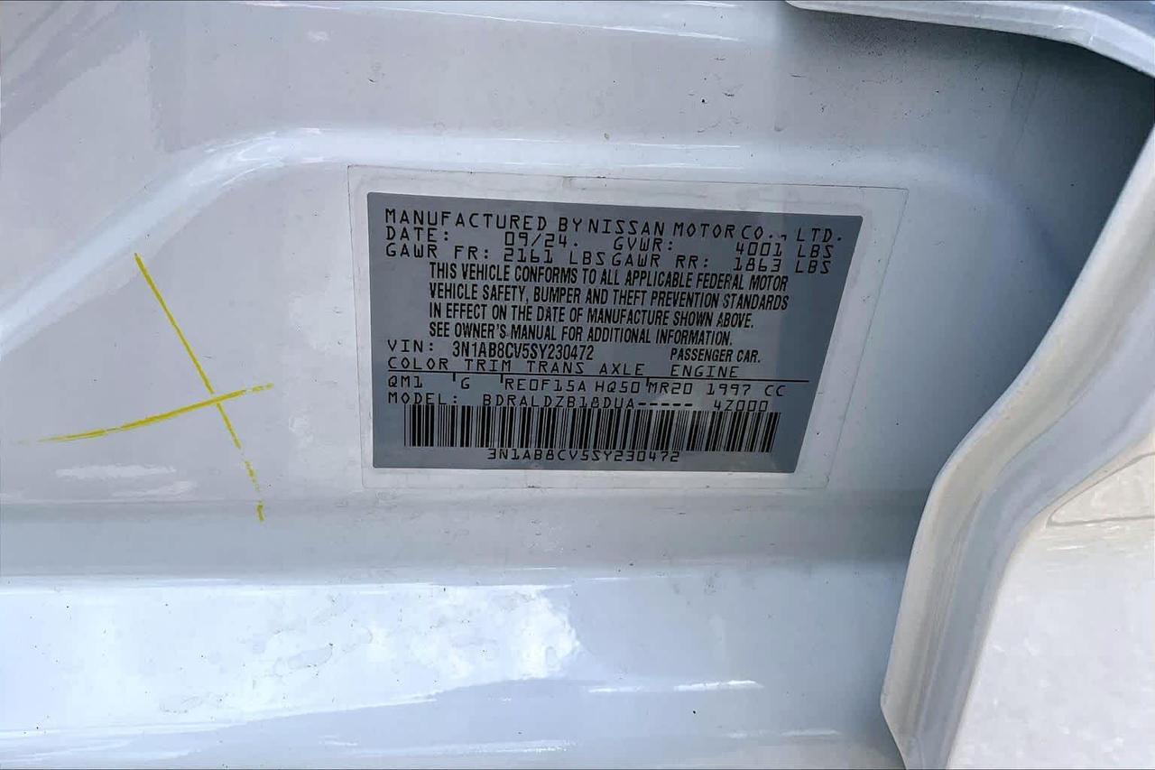 2025 Nissan Sentra SV Folsom CA