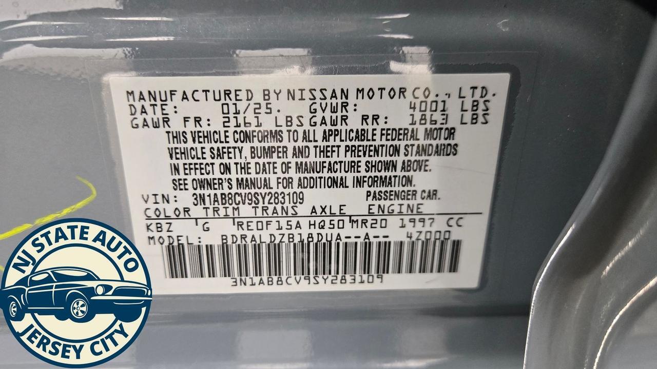 2025 Nissan Sentra SV Jersey City NJ