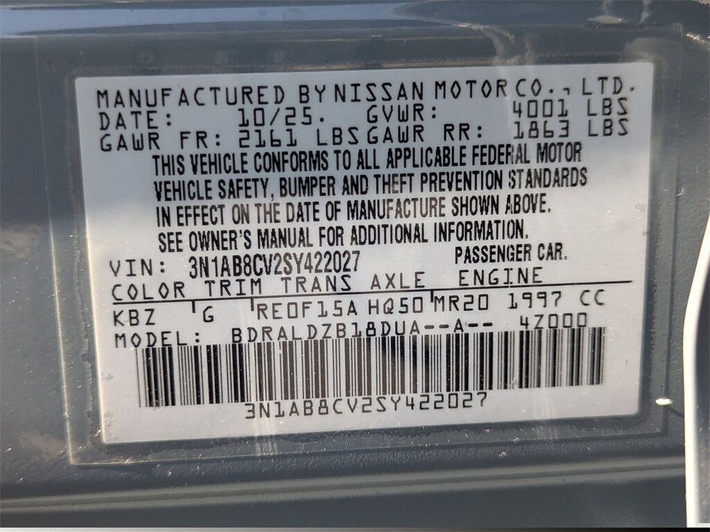 2025 Nissan Sentra SV Kennesaw GA