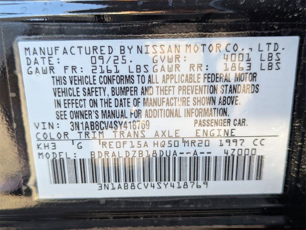 2025 Nissan Sentra SV Kennesaw GA