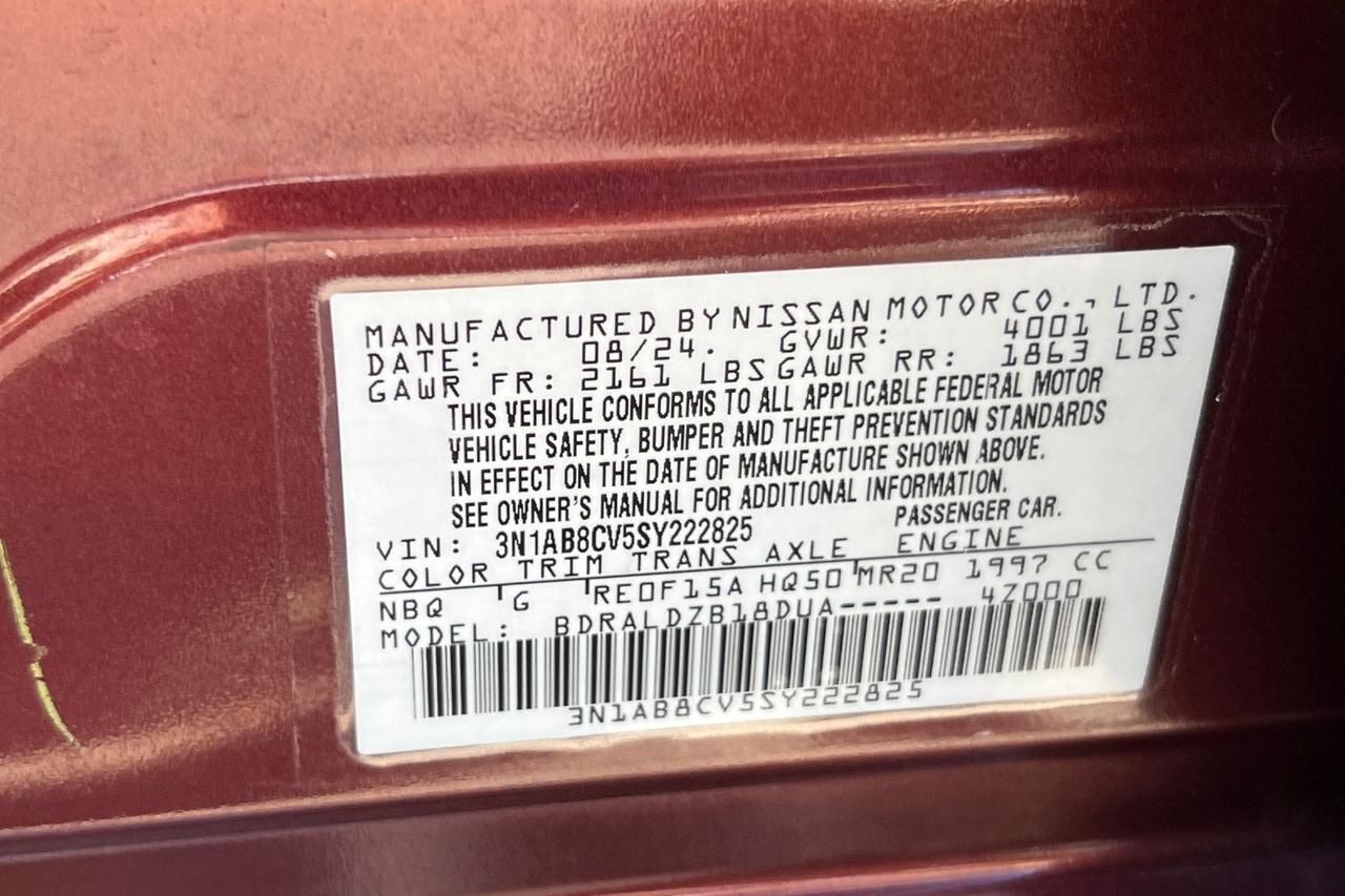 2025 Nissan Sentra SV Roseville CA