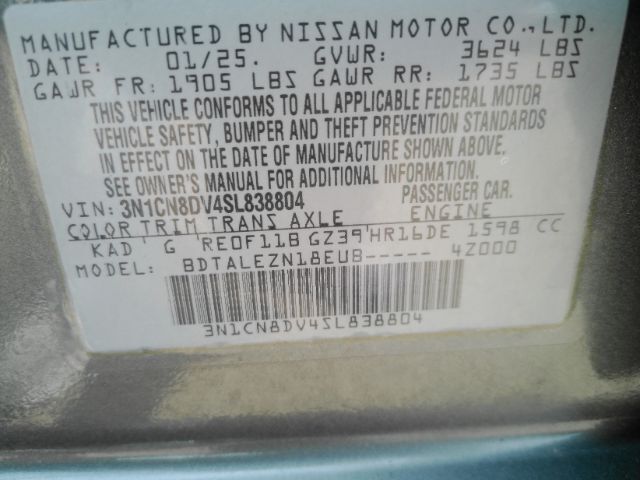 2025 Nissan Versa 1.6 S Plano TX