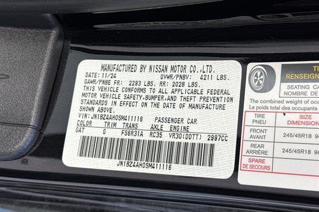 2025 Nissan Z Sport San Luis Obispo CA