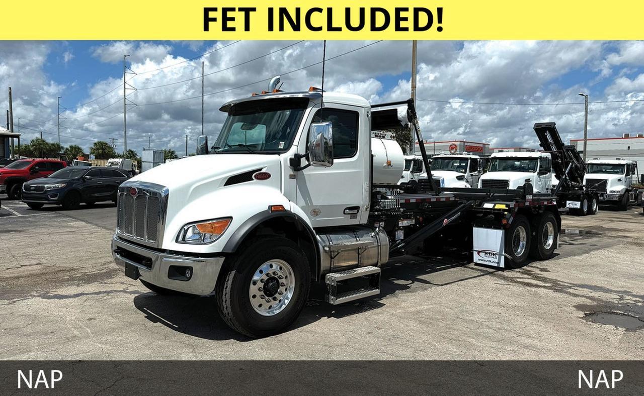 2025 Peterbilt 548 60,000 lb Pac Mac Roll Off Truck Tampa FL