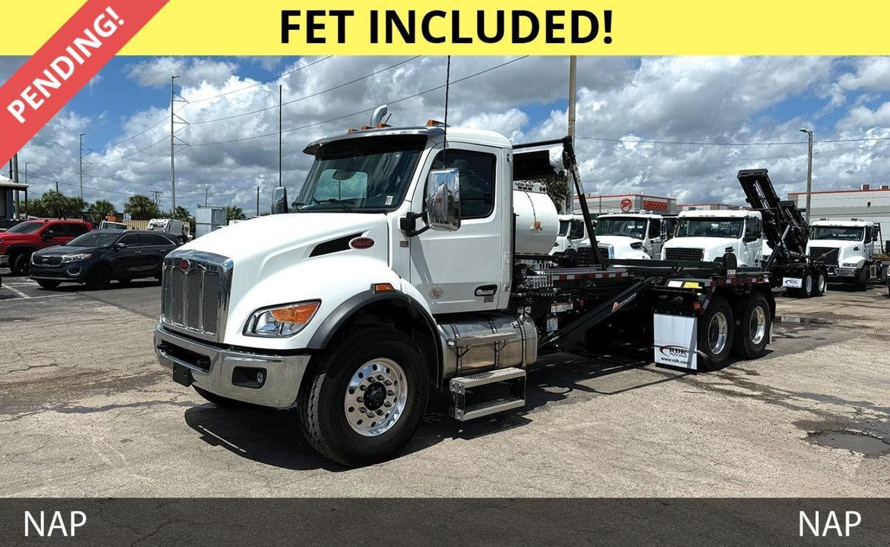 2025 Peterbilt 548 60,000 lb Pac Mac Roll Off Truck Tampa FL