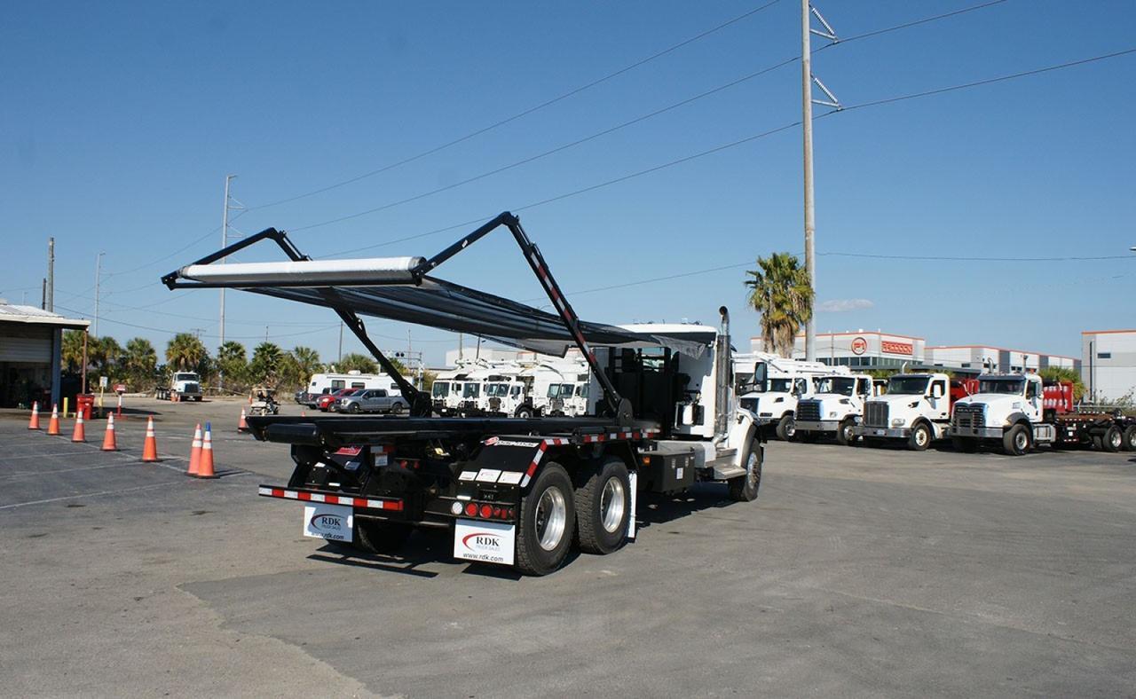 2025 Peterbilt 548 60,000 lbs Pac Mac Roll Off Truck Tampa FL
