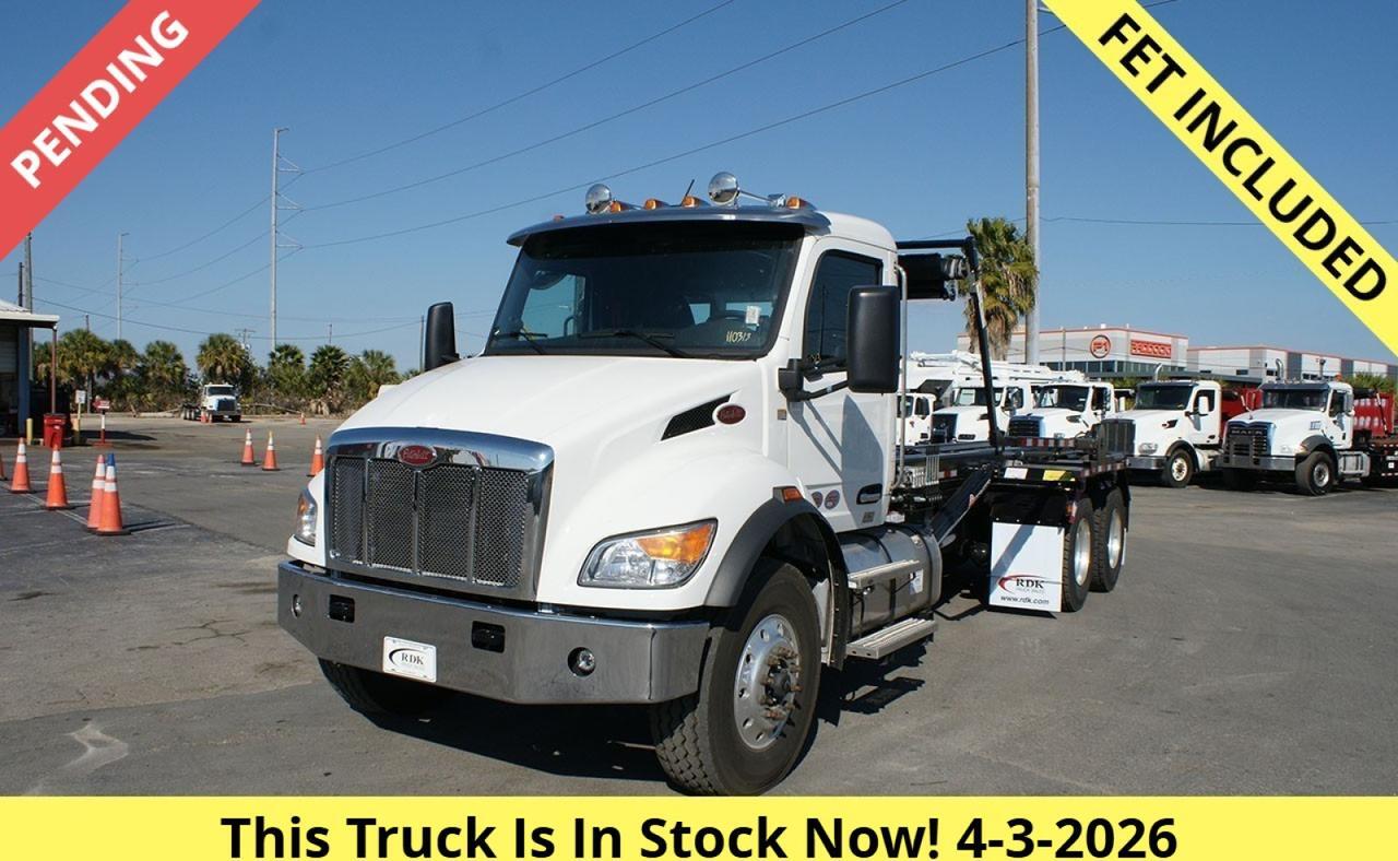 2025 Peterbilt 548 60,000 lbs Pac Mac Roll Off Truck