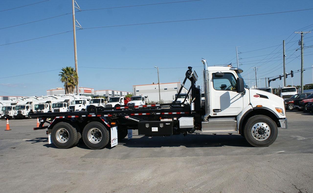 2025 Peterbilt 548 60,000 lbs Pac Mac Roll Off Truck Tampa FL