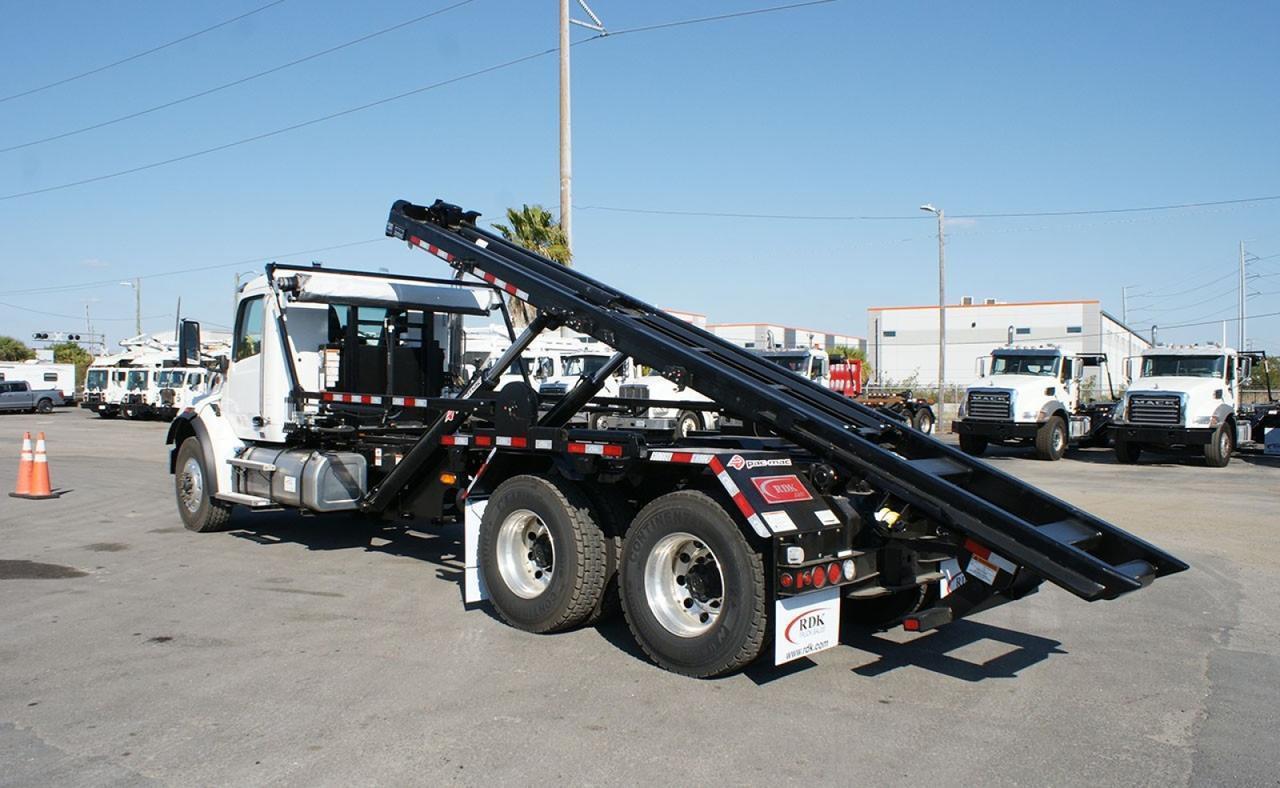 2025 Peterbilt 548 60,000 lbs Pac Mac Roll Off Truck Tampa FL