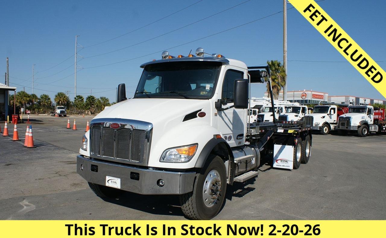 2025 Peterbilt 548 60,000 lbs Pac Mac Roll Off Truck