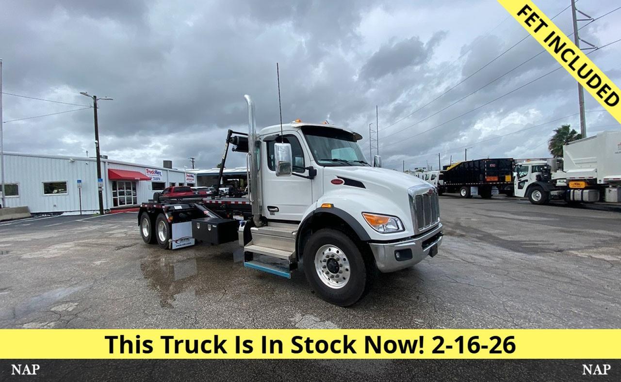 2025 Peterbilt 548 60,000 lbs Pac Mac Roll Off Truck
