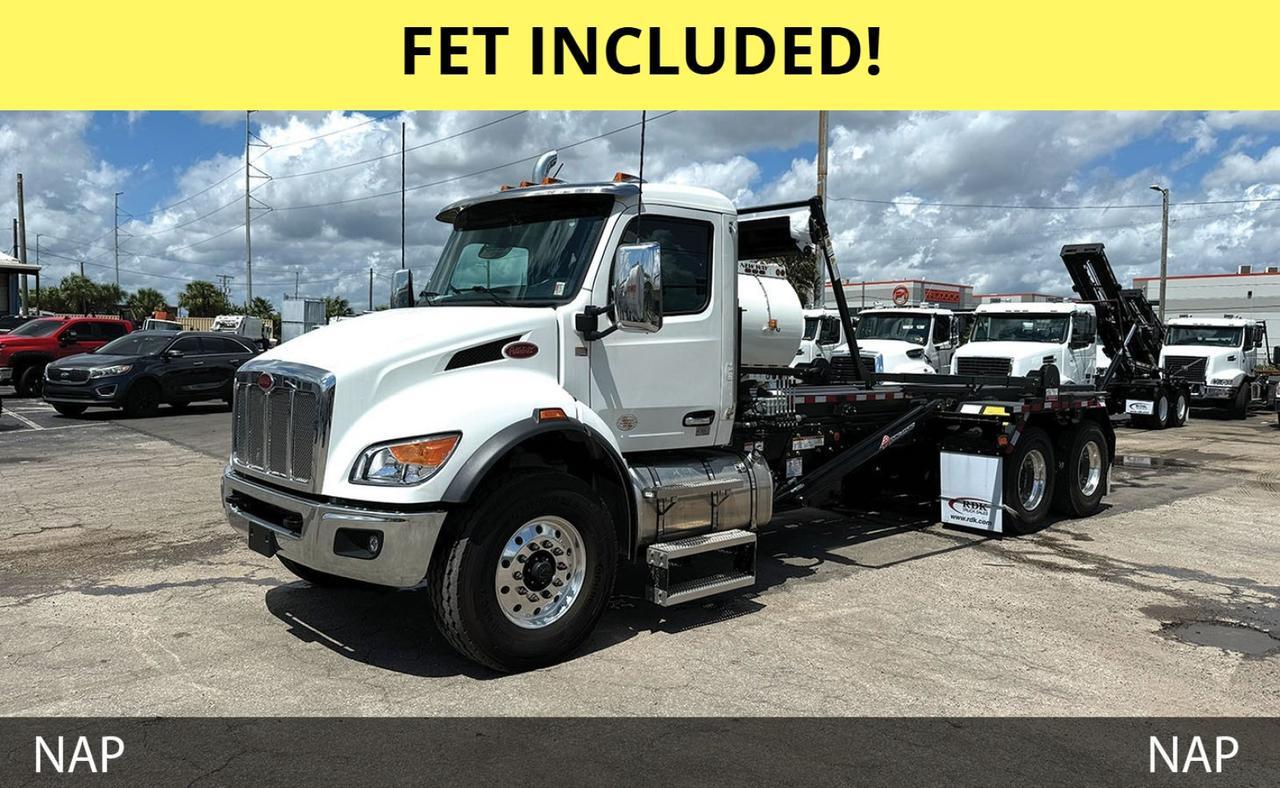 2025 Peterbilt 548 60k lb Pac Mac Roll Off Truck Tampa FL
