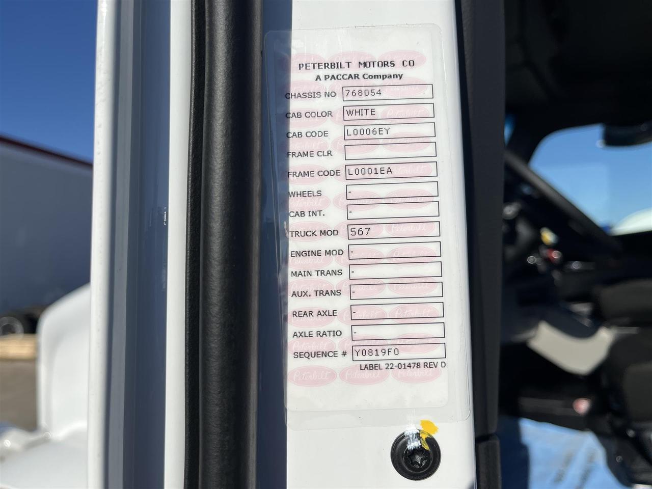 2025 Peterbilt 567 Cab & Chassis South St. Paul MN