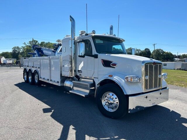 2025 Peterbilt 567 Extended Cab Jerr-Dan JD50 50 Ton Integrated Heavy Duty Wrecker Truck Miami FL