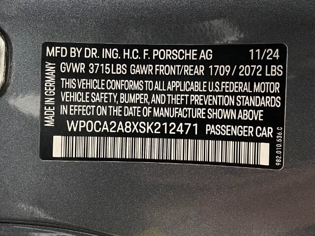 2025 Porsche 718 BOXSTER Appleton WI