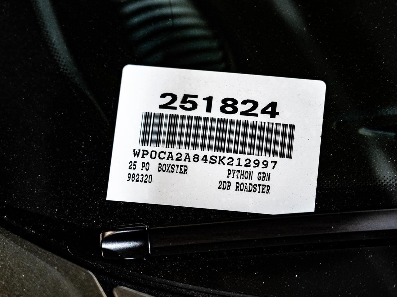 2025 Porsche 718 Boxster Pompano Beach FL