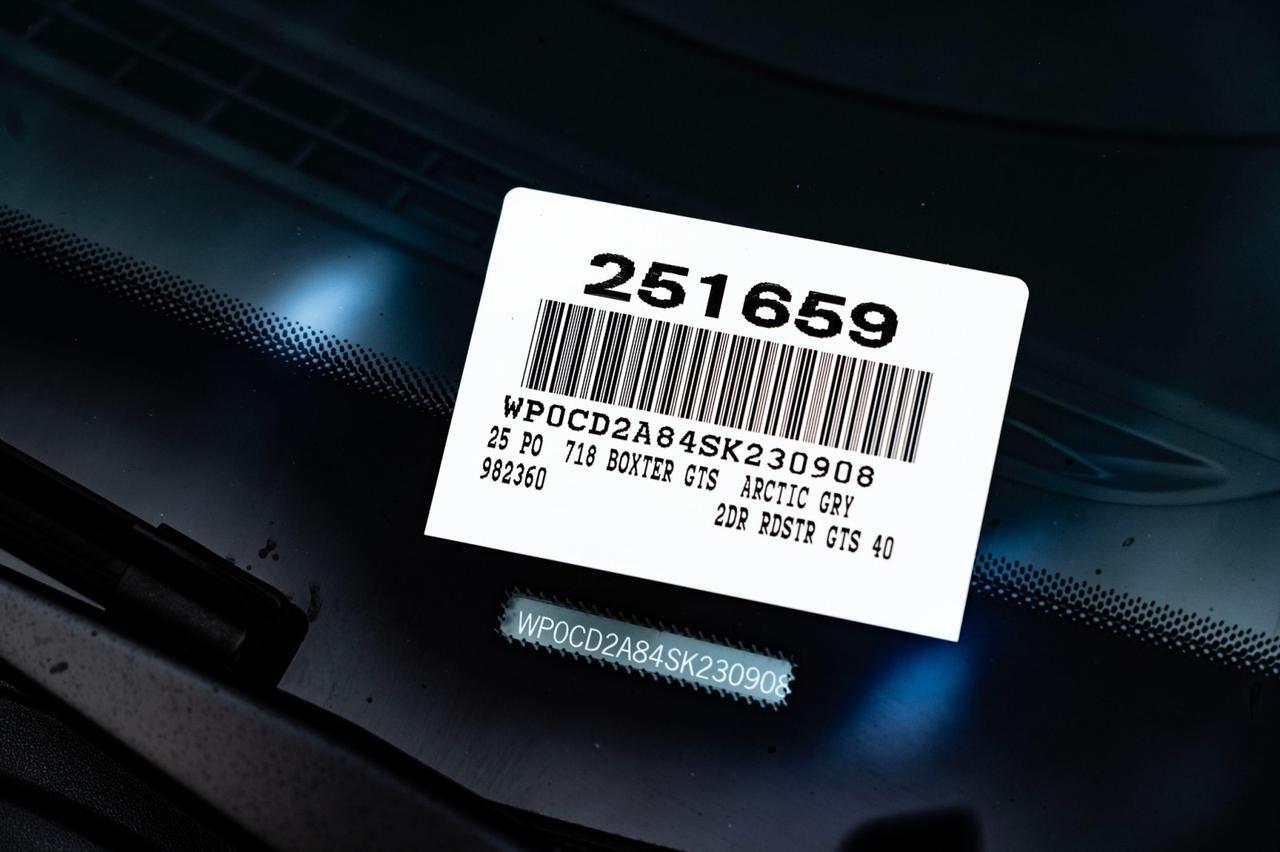 2025 Porsche 718 Boxster GTS 4.0 Pompano Beach FL
