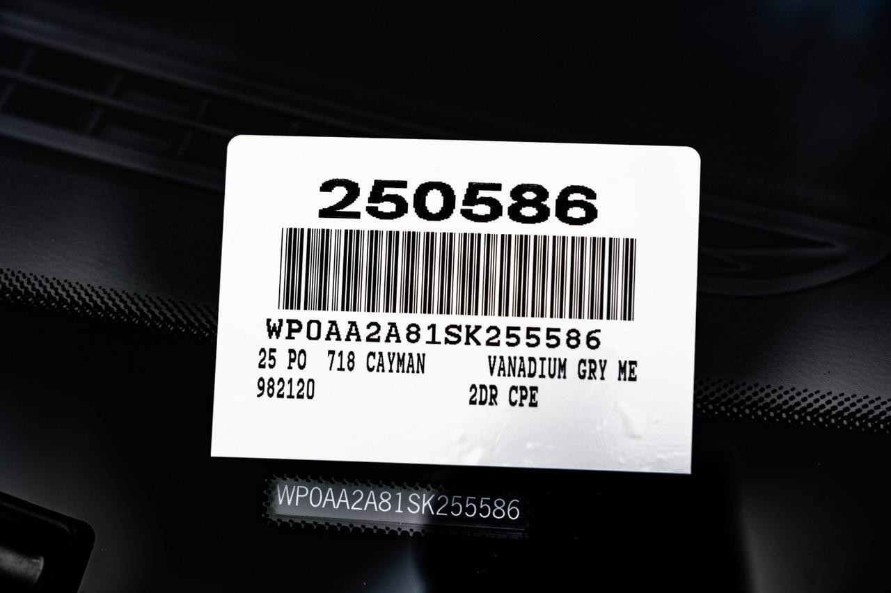 2025 Porsche 718 Cayman Pompano Beach FL