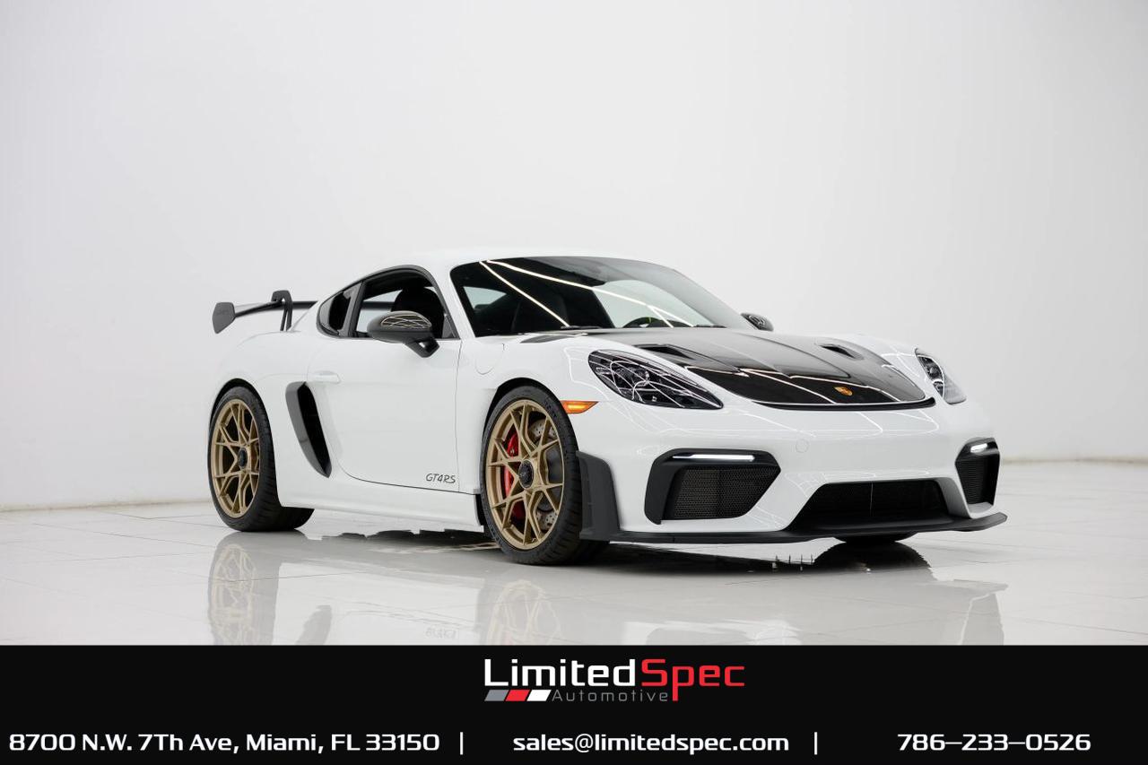 2025 Porsche 718 Cayman GT4 RS Coupe 2D Miami FL