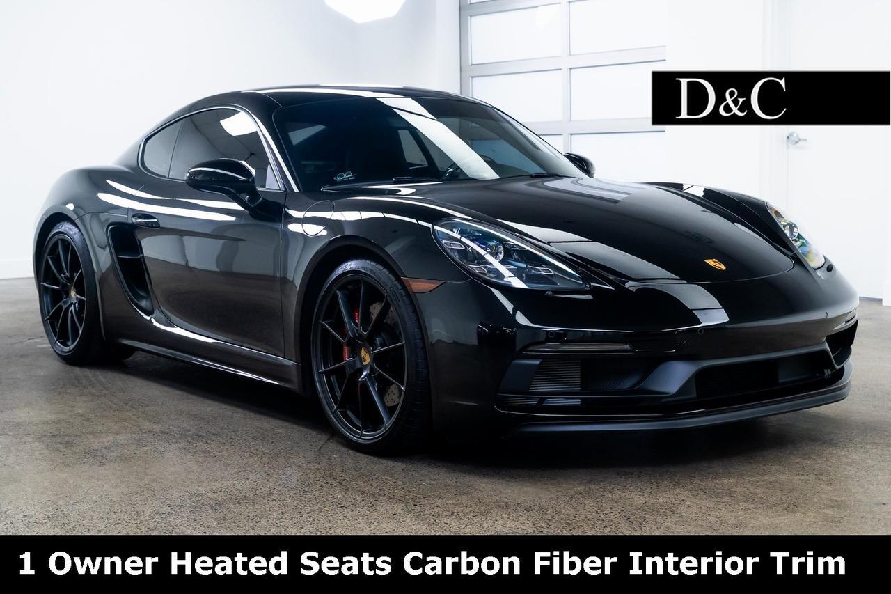2025 Porsche 718 Cayman GTS 1 Owner Heated Seats Carbon Fiber Interior Trim Portland OR