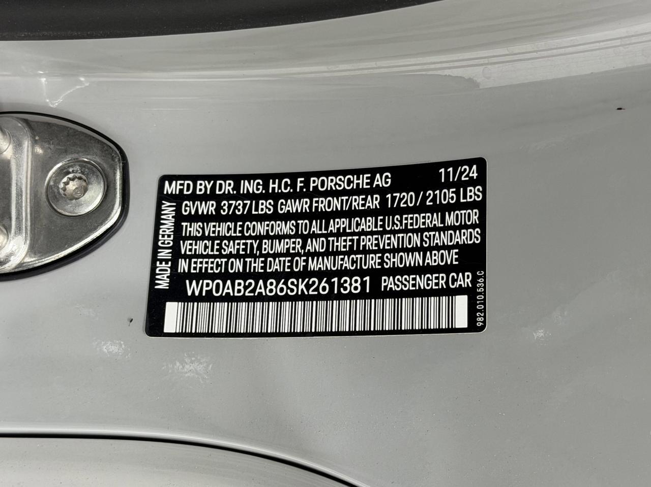 2025 Porsche 718 Cayman S Newark DE