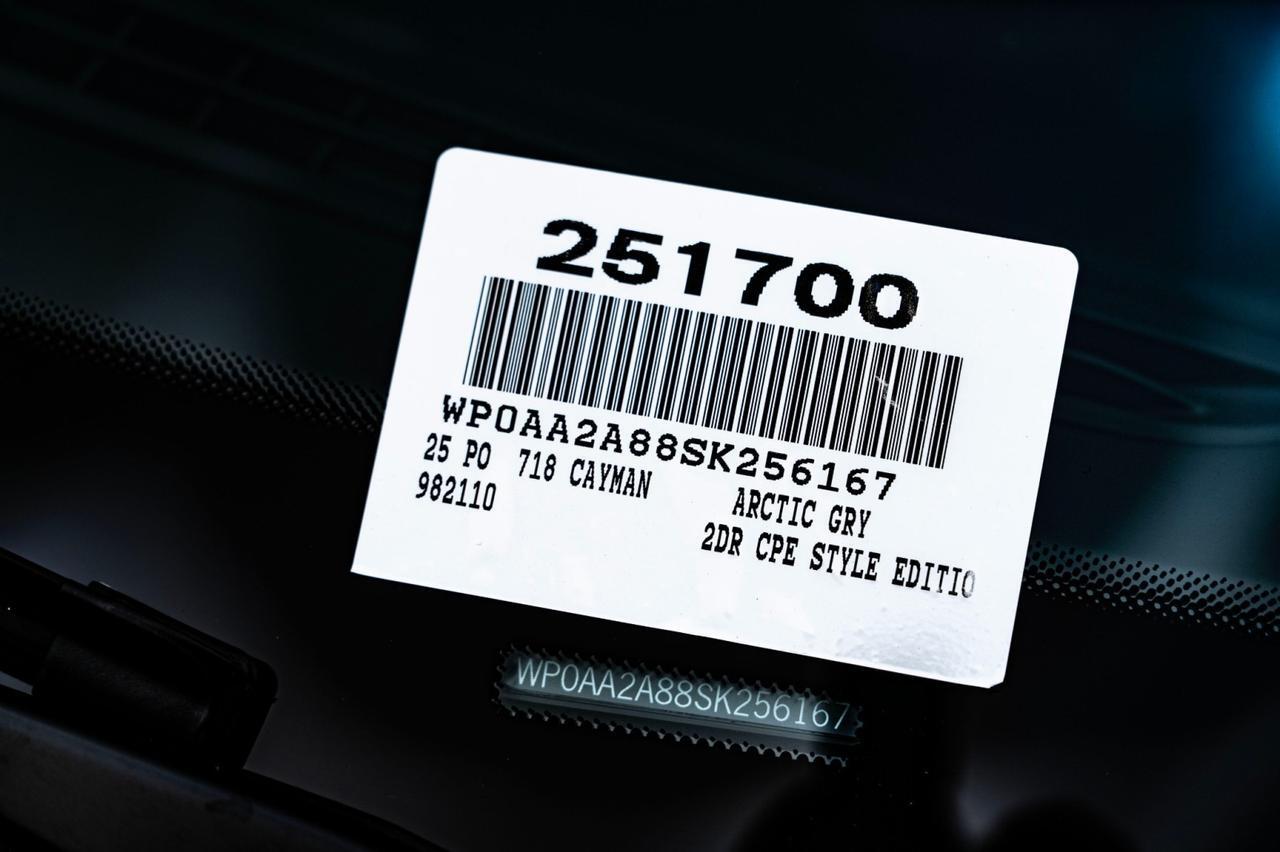 2025 Porsche 718 Cayman Style Edition Pompano Beach FL