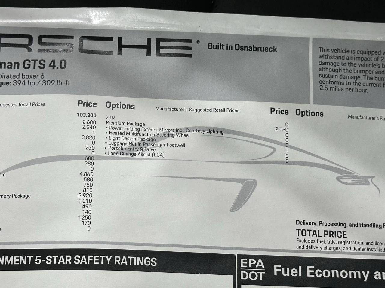 2025 Porsche 718 Gts 4.0 Newark DE