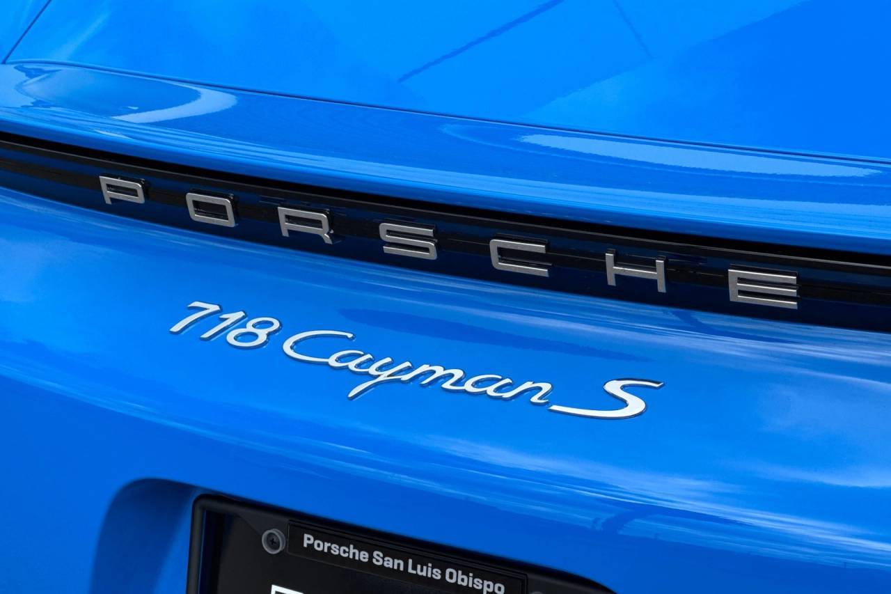 2025 Porsche 718 S San Luis Obispo CA