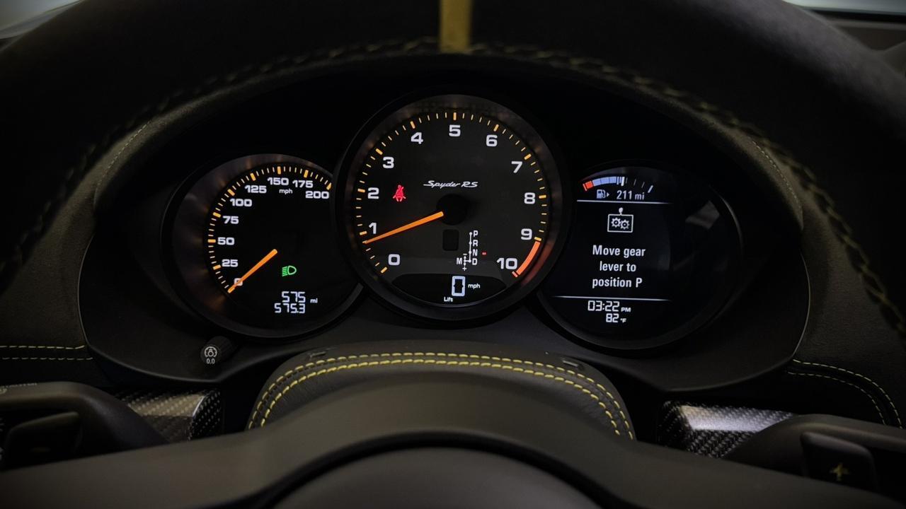 2025 Porsche 718 Spyder RS Anaheim Hills CA