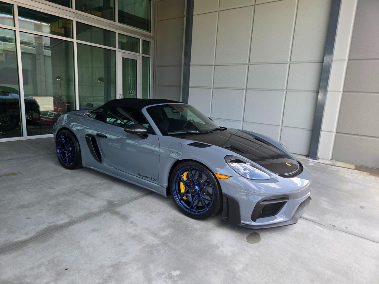 2025 Porsche 718 Spyder RS Weissach Ceramics Front Lift Only 400 Miles Scottsdale AZ