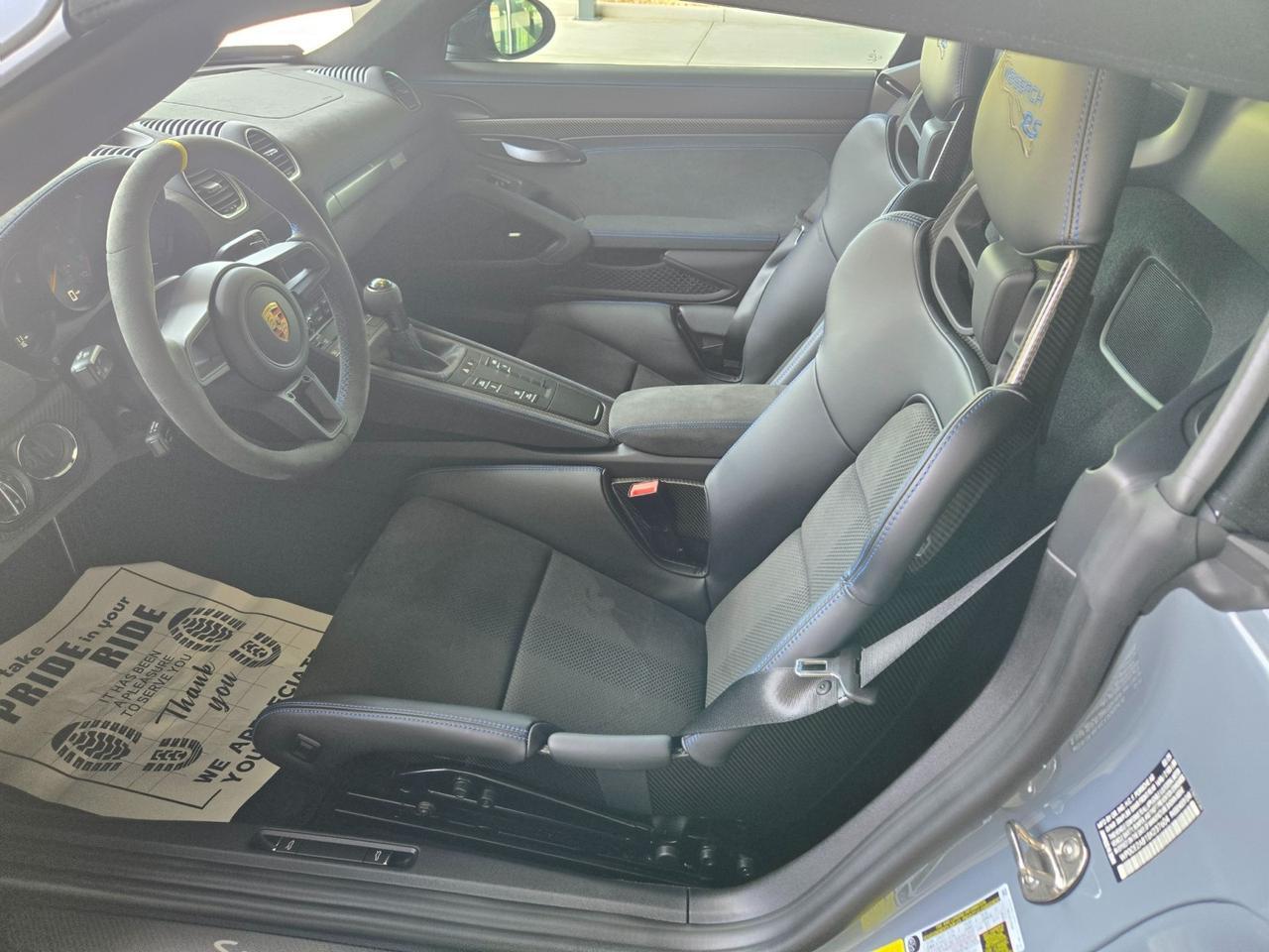 2025 Porsche 718 Spyder RS Weissach Ceramics Front Lift Only 400 Miles Scottsdale AZ