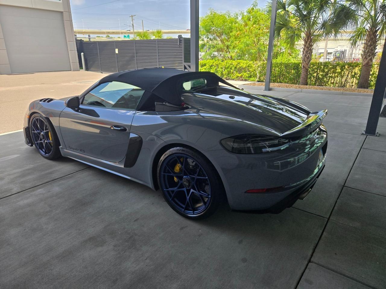 2025 Porsche 718 Spyder RS Weissach Ceramics Front Lift Only 400 Miles Scottsdale AZ