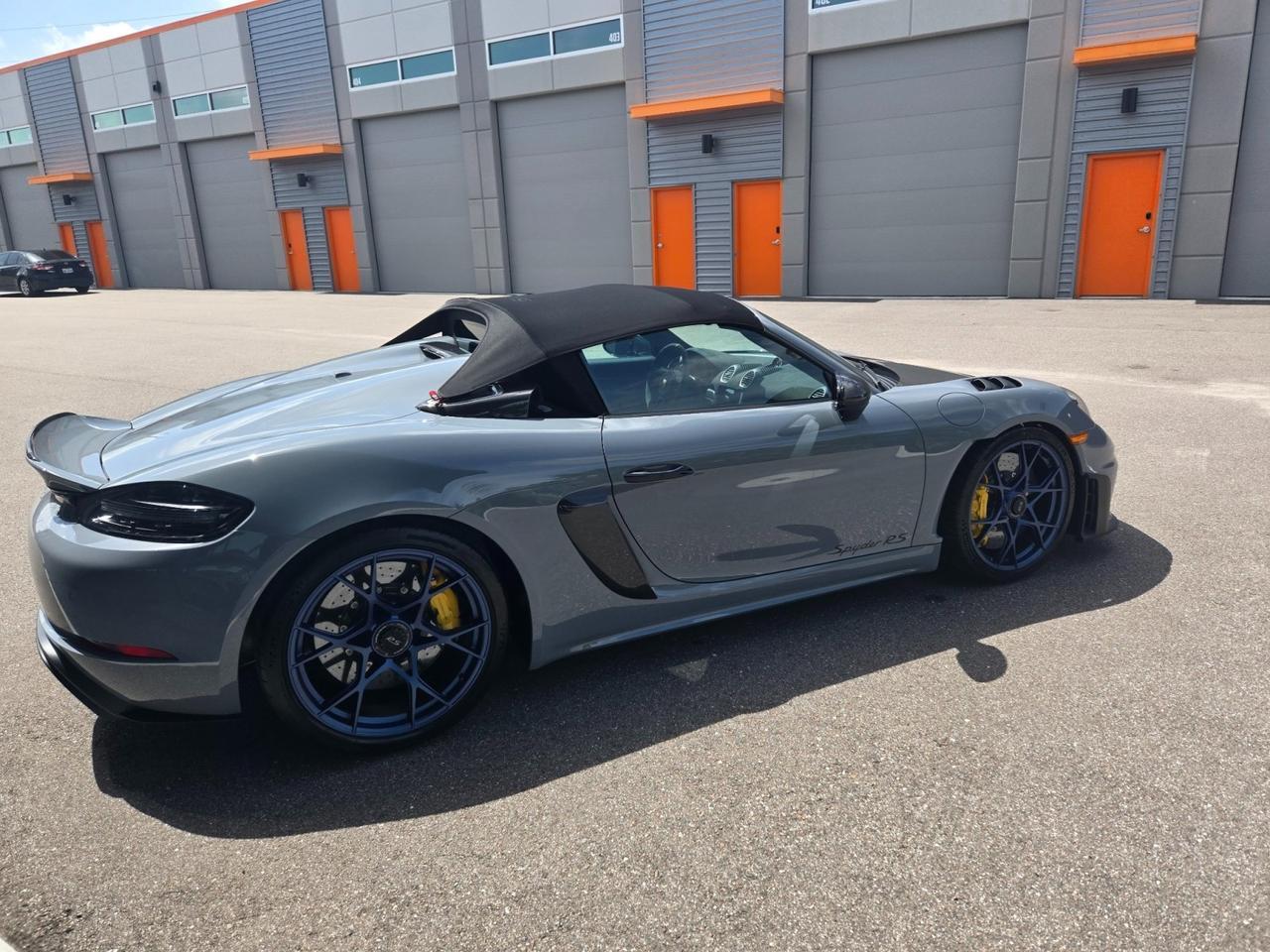 2025 Porsche 718 Spyder RS Weissach Ceramics Front Lift Only 400 Miles Scottsdale AZ