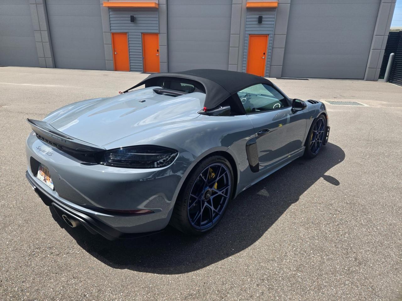 2025 Porsche 718 Spyder RS Weissach Ceramics Front Lift Only 400 Miles Scottsdale AZ