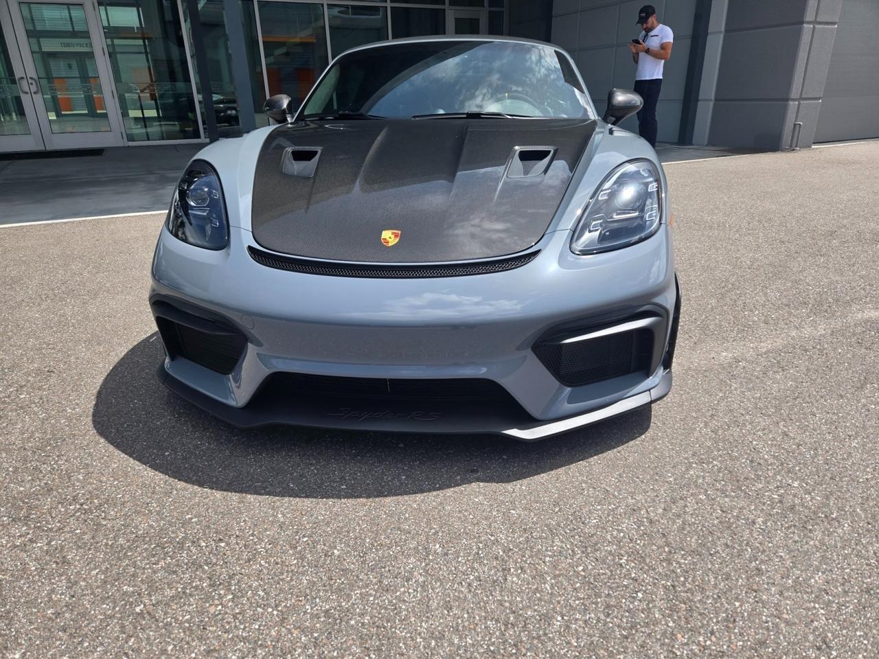 2025 Porsche 718 Spyder RS Weissach Ceramics Front Lift Only 400 Miles Scottsdale AZ